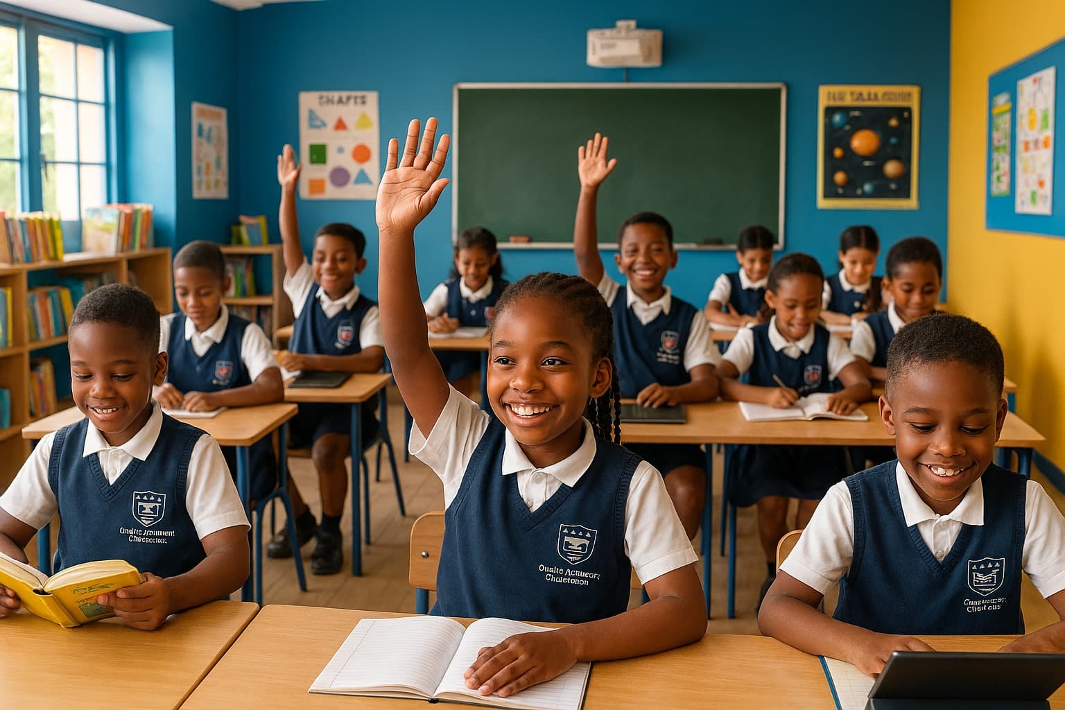Modern classroom facilities and teaching methods